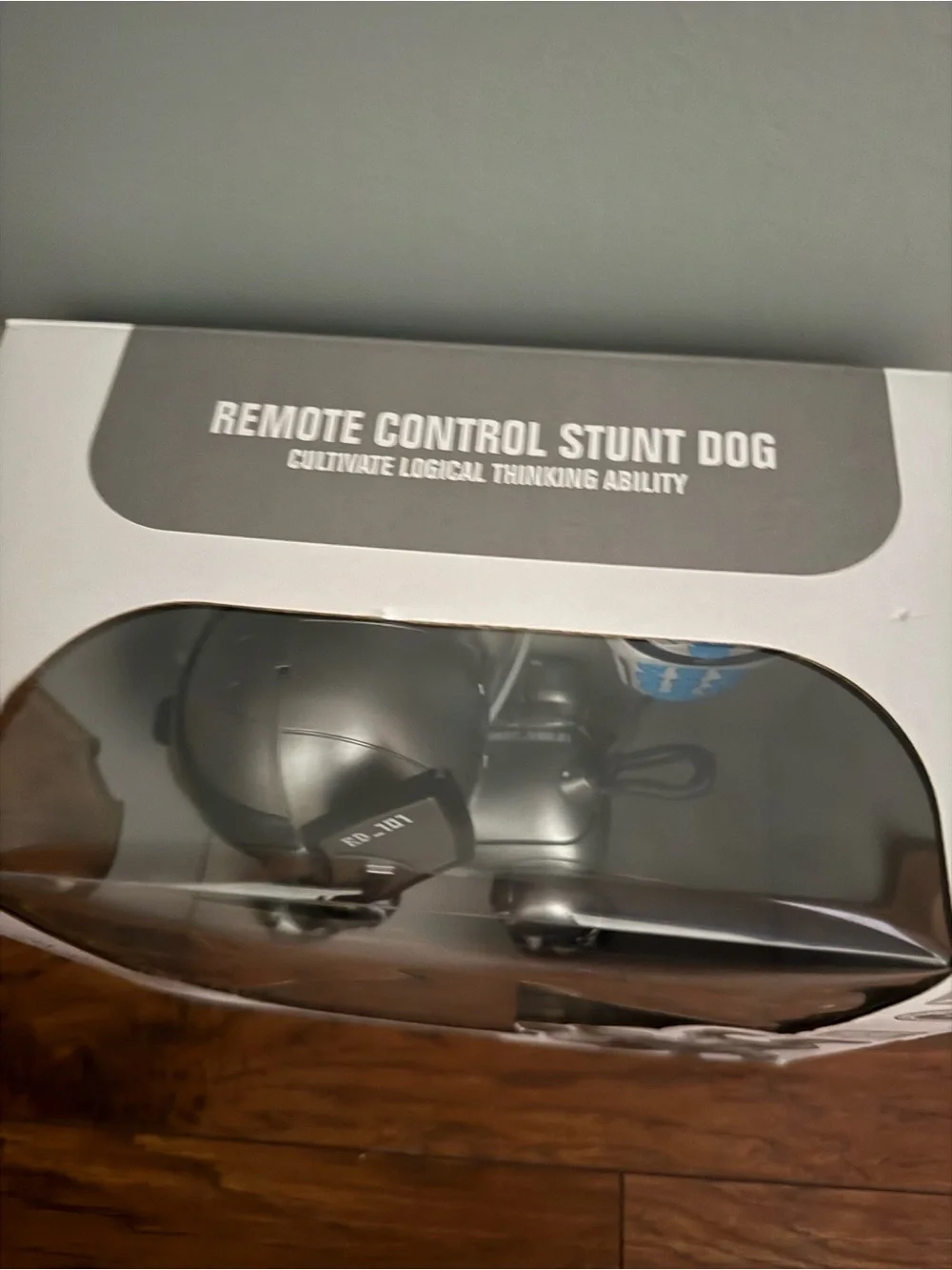 Remote Control Stunt Dog Toy - Silver